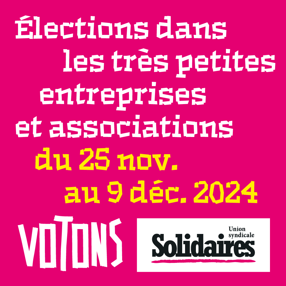 Élections dans les très petites entreprises et associations